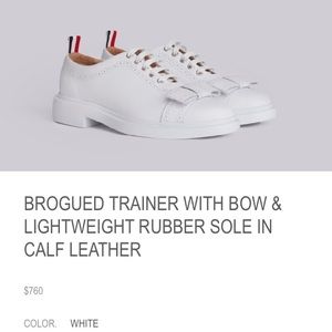 Thom Browne Brogued Trainer
